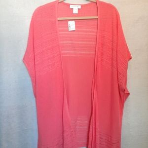 Christopher & Banks Coral Shawl